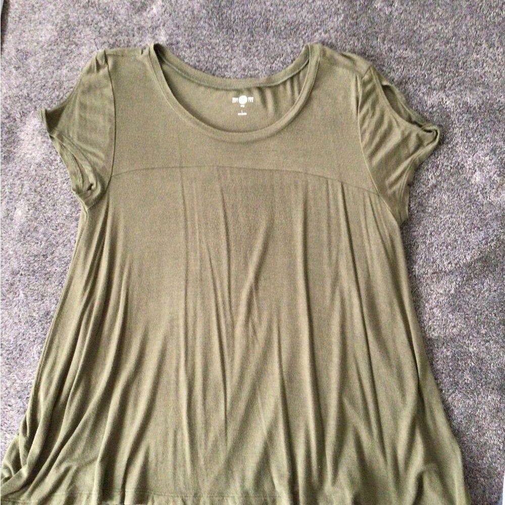 Olive Green Women's Top